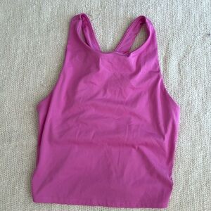 Pink jockey workout cop top
